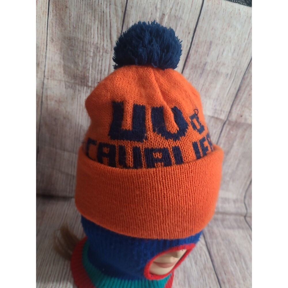 Vintage UVA Cavaliers 70s 80s Winter beanie University of Virginia - Picture 5 of 6